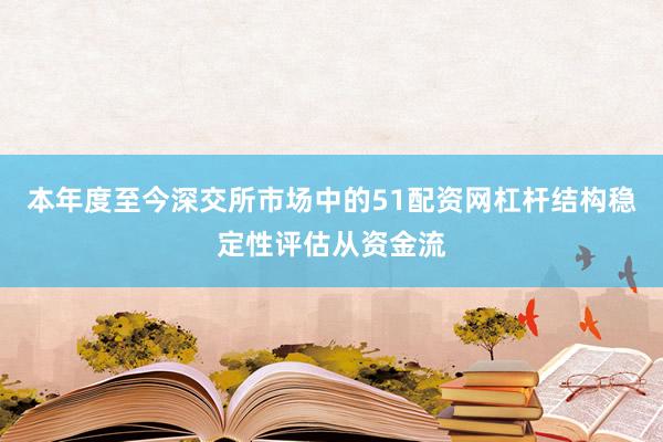 本年度至今深交所市场中的51配资网杠杆结构稳定性评估从资金流