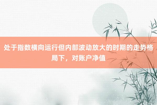 处于指数横向运行但内部波动放大的时期的走势格局下，对账户净值